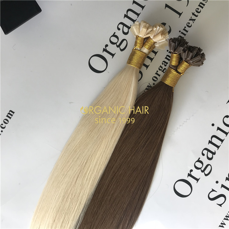 Remy hair keratin bonds utip extensions X126